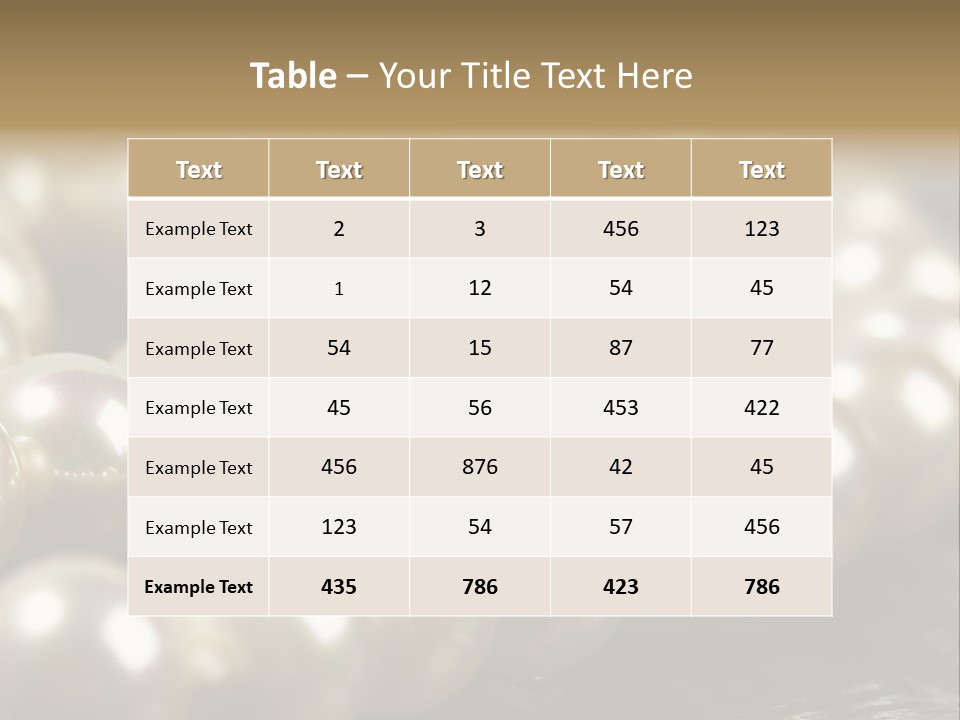 Sea Dark Glossy PowerPoint Template