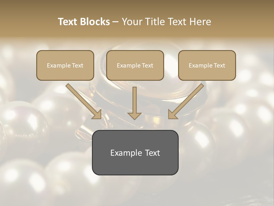 Sea Dark Glossy PowerPoint Template