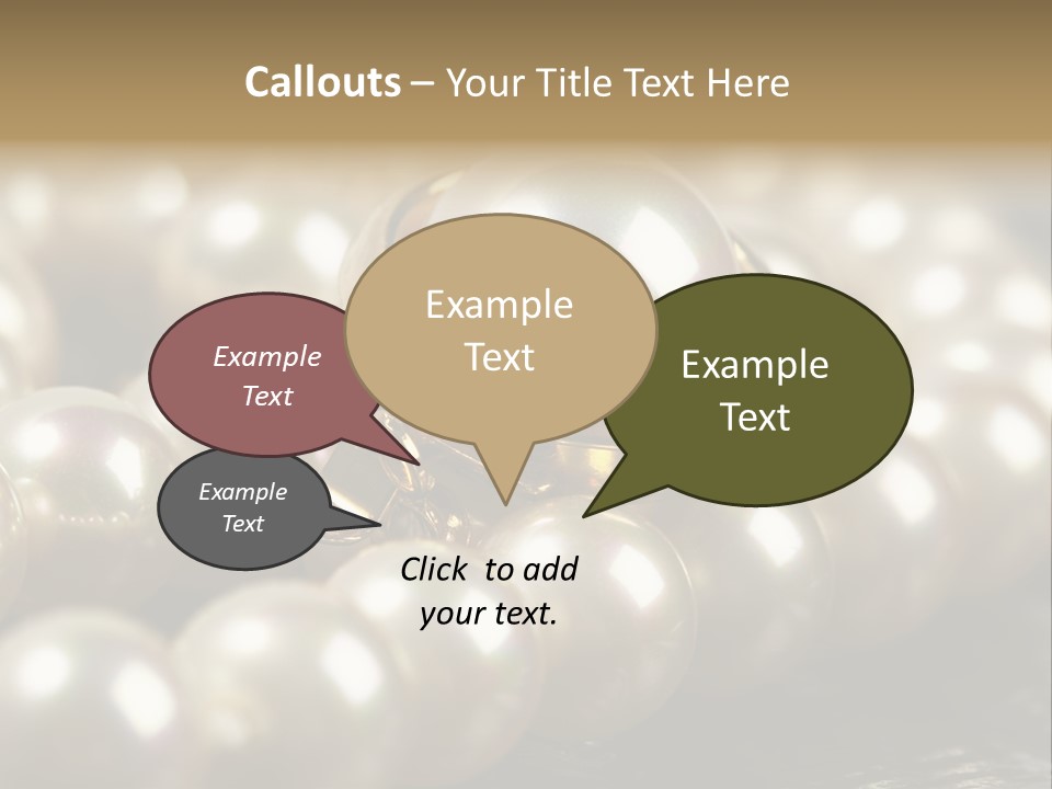 Sea Dark Glossy PowerPoint Template