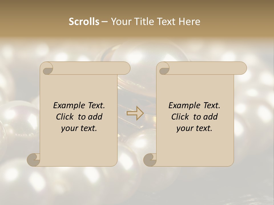 Sea Dark Glossy PowerPoint Template