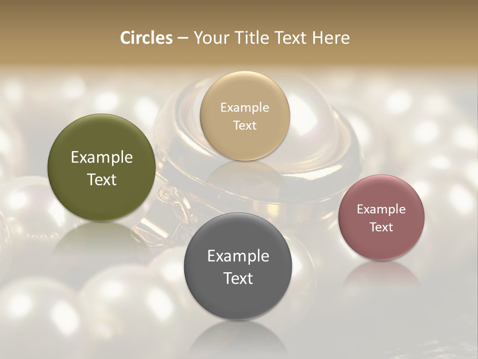 Sea Dark Glossy PowerPoint Template