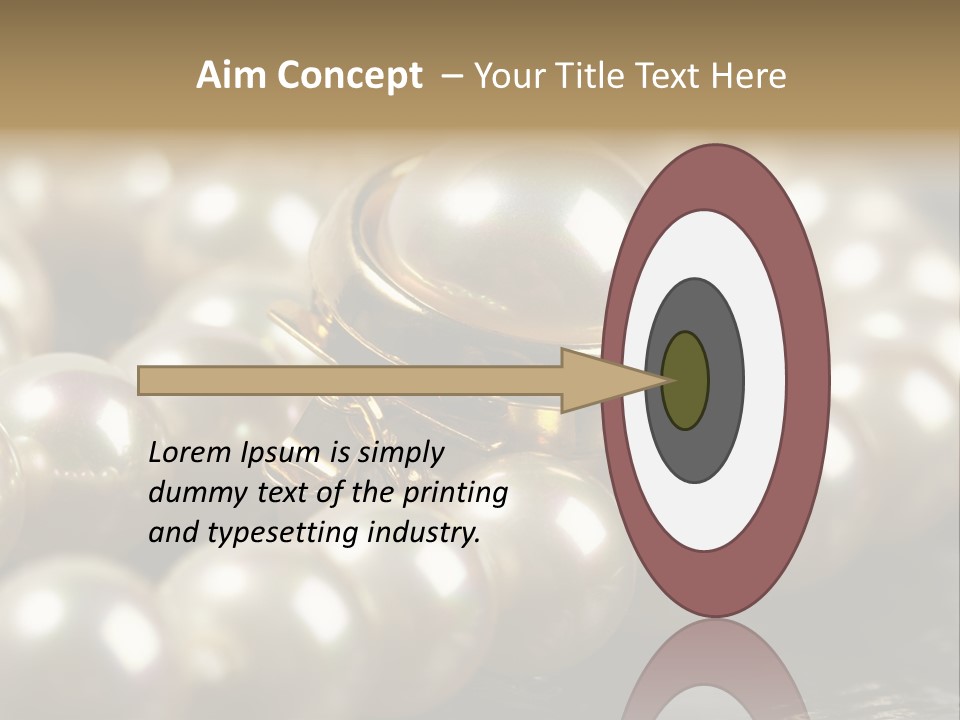 Sea Dark Glossy PowerPoint Template