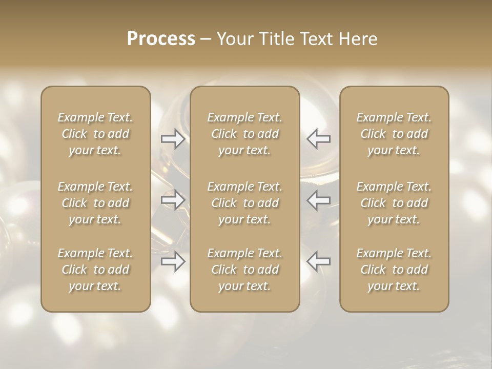 Sea Dark Glossy PowerPoint Template