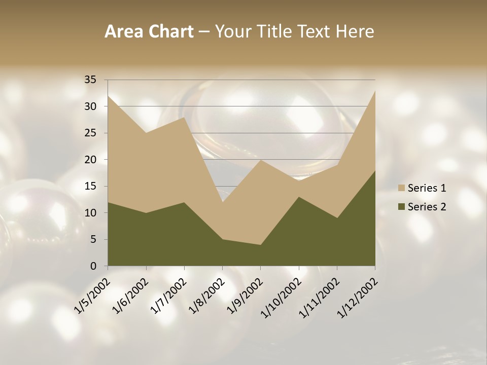 Sea Dark Glossy PowerPoint Template