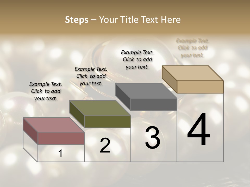 Sea Dark Glossy PowerPoint Template