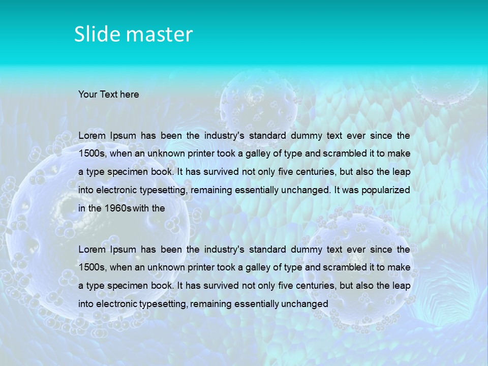 Decorated Party Cupcake PowerPoint Template