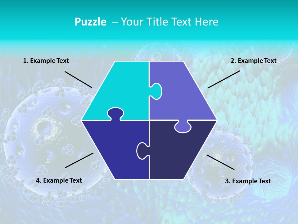 Decorated Party Cupcake PowerPoint Template