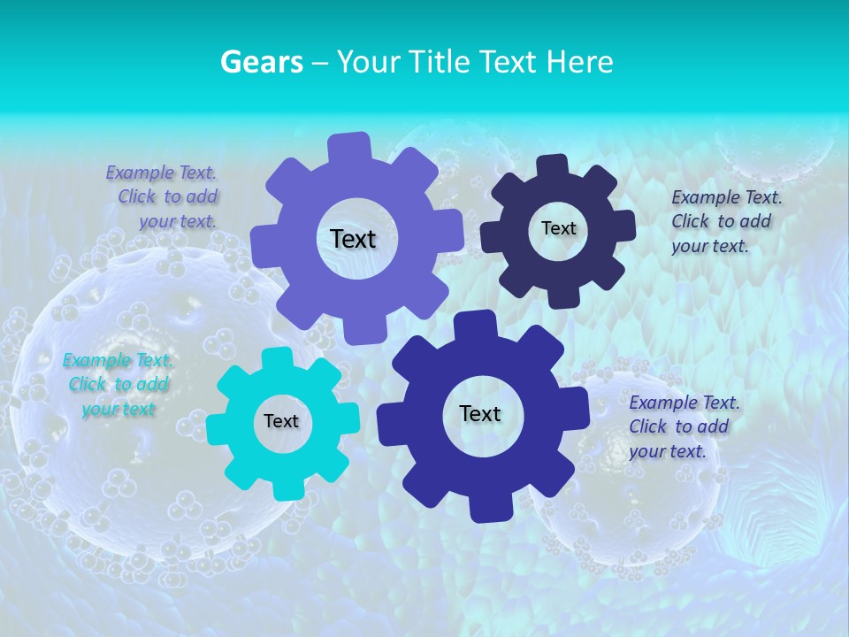 Decorated Party Cupcake PowerPoint Template