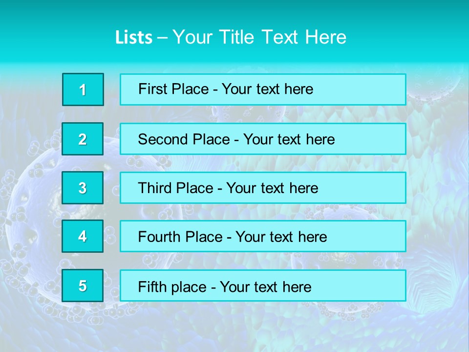 Decorated Party Cupcake PowerPoint Template