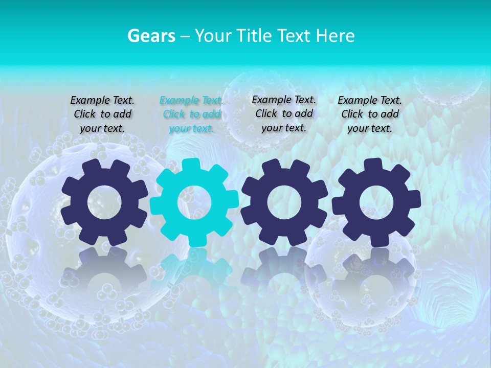 Decorated Party Cupcake PowerPoint Template