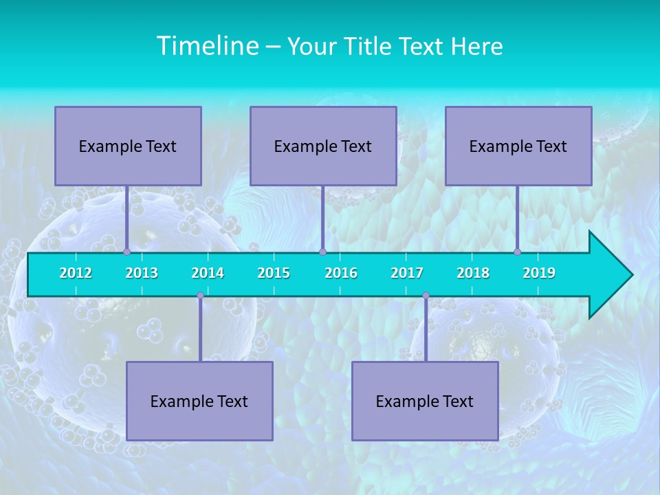 Decorated Party Cupcake PowerPoint Template