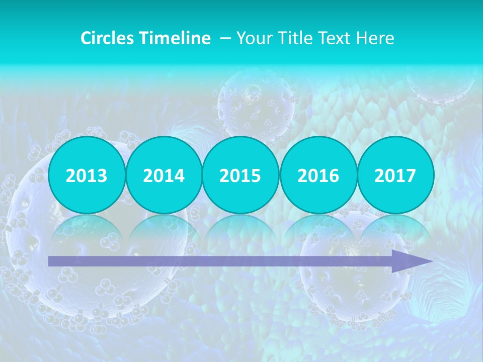 Decorated Party Cupcake PowerPoint Template