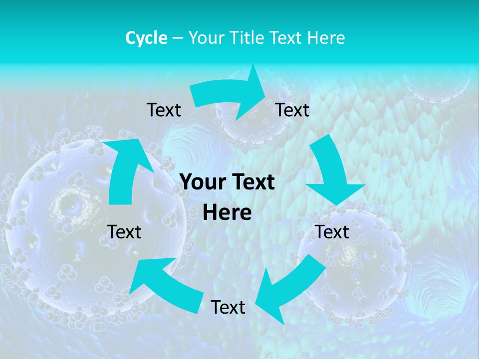 Decorated Party Cupcake PowerPoint Template