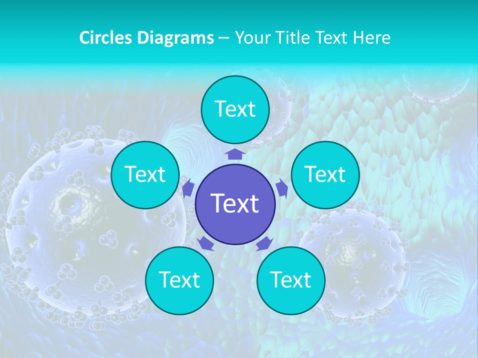 Decorated Party Cupcake PowerPoint Template