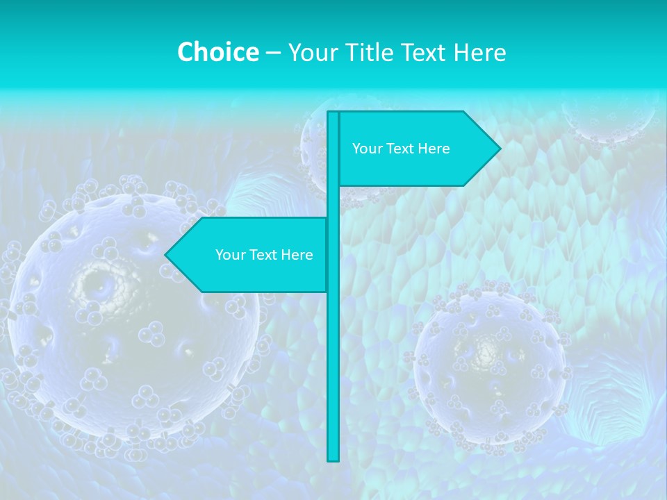 Decorated Party Cupcake PowerPoint Template