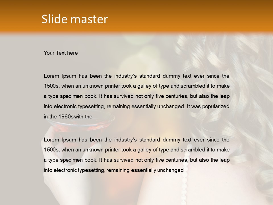 Macro Accessibility Shot PowerPoint Template