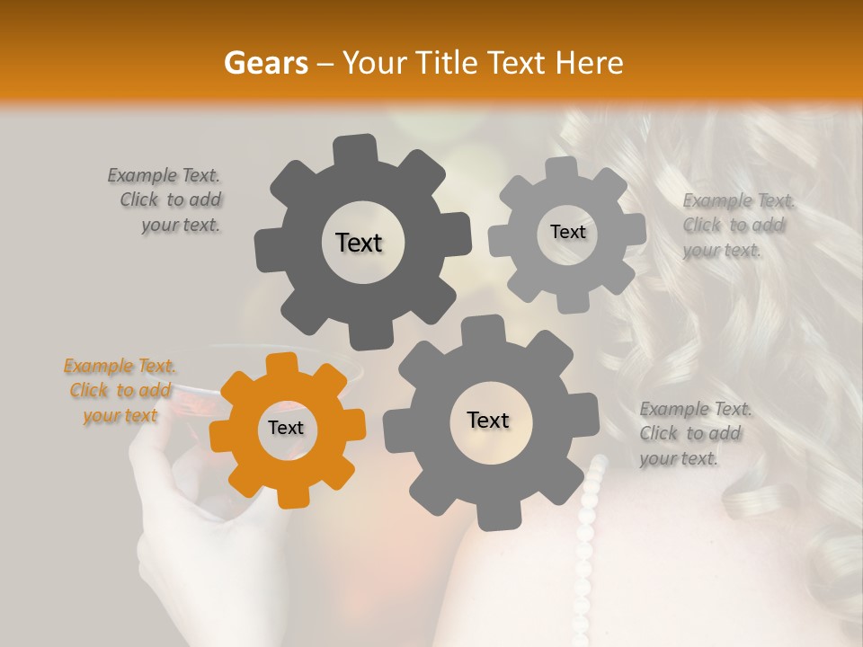 Macro Accessibility Shot PowerPoint Template