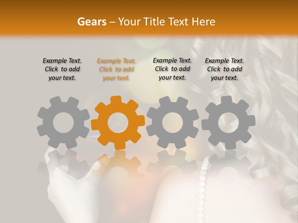 Macro Accessibility Shot PowerPoint Template