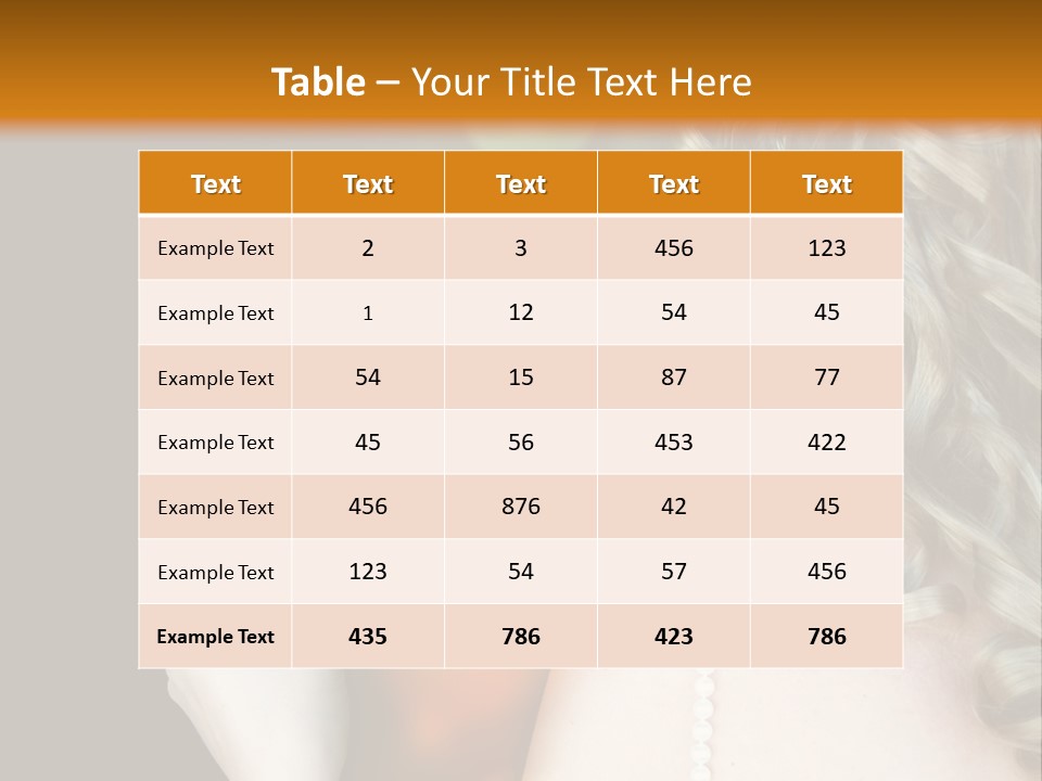 Macro Accessibility Shot PowerPoint Template