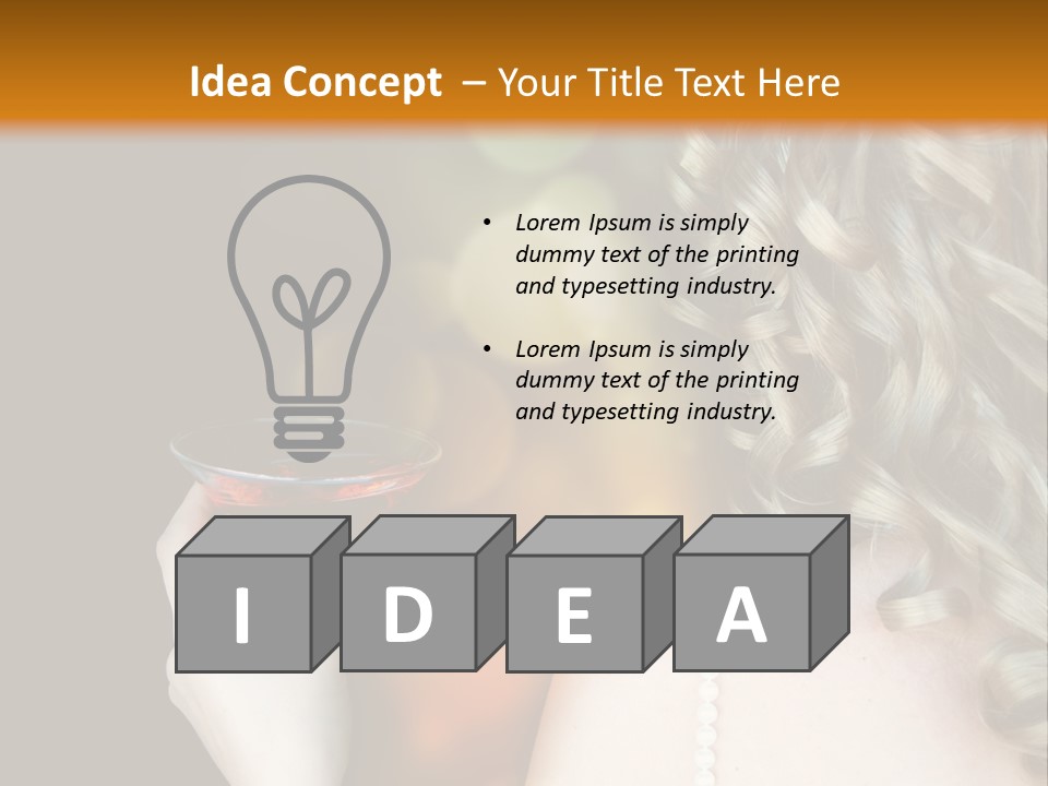 Macro Accessibility Shot PowerPoint Template