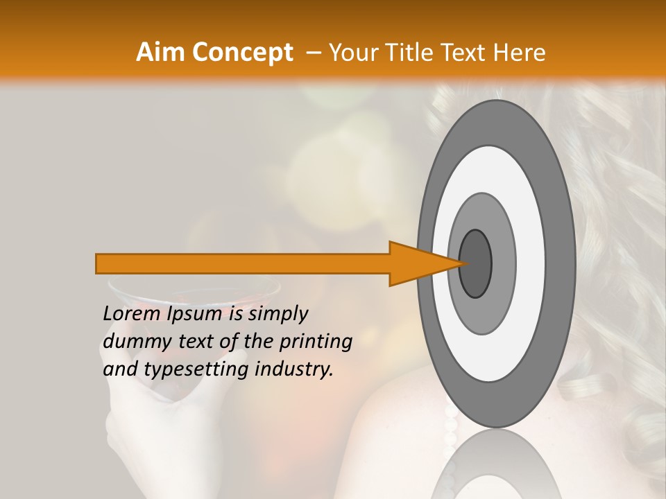 Macro Accessibility Shot PowerPoint Template