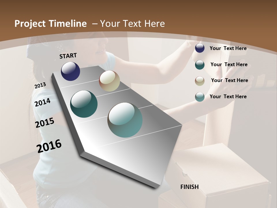 Brown Years One PowerPoint Template