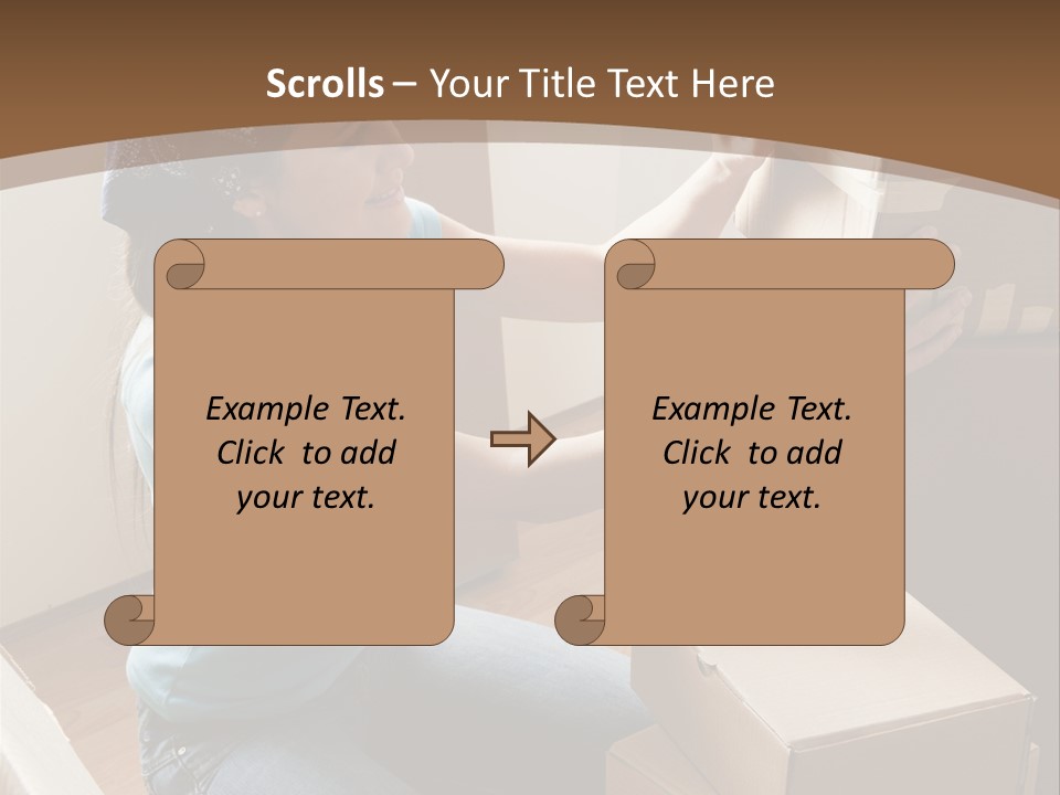 Brown Years One PowerPoint Template