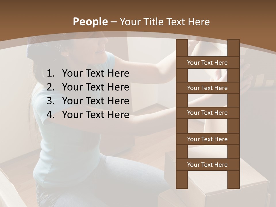 Brown Years One PowerPoint Template