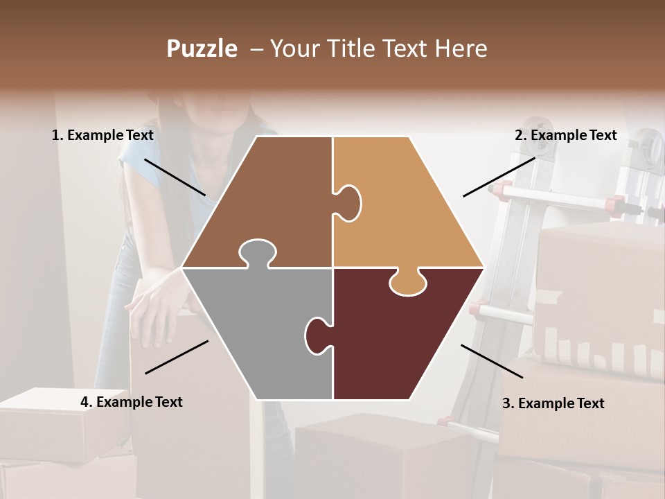One Color Looking PowerPoint Template