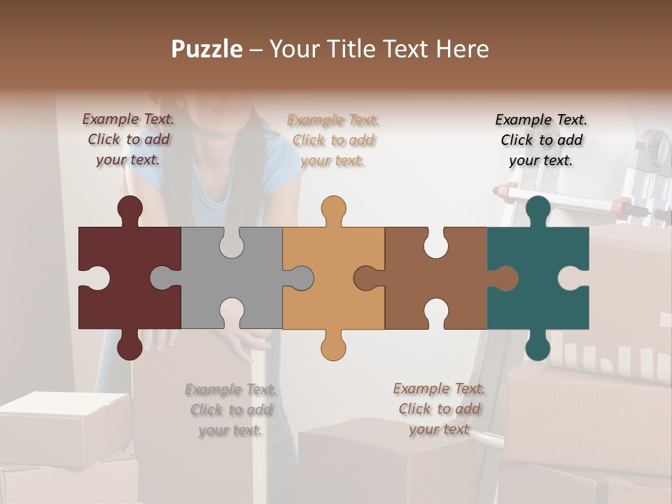 One Color Looking PowerPoint Template