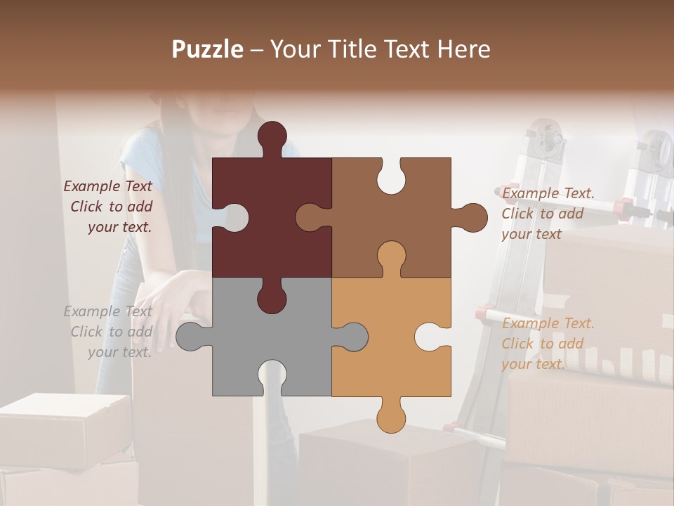 One Color Looking PowerPoint Template