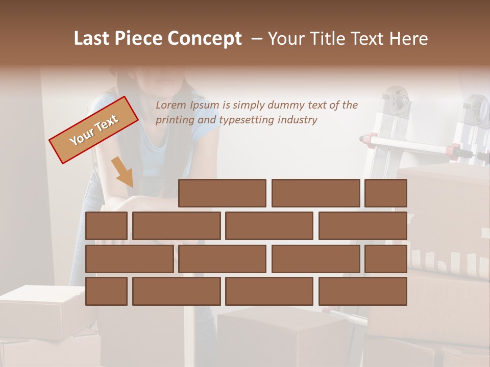 One Color Looking PowerPoint Template