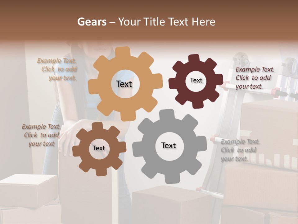 One Color Looking PowerPoint Template