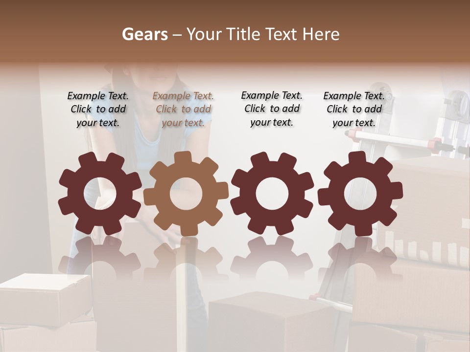 One Color Looking PowerPoint Template