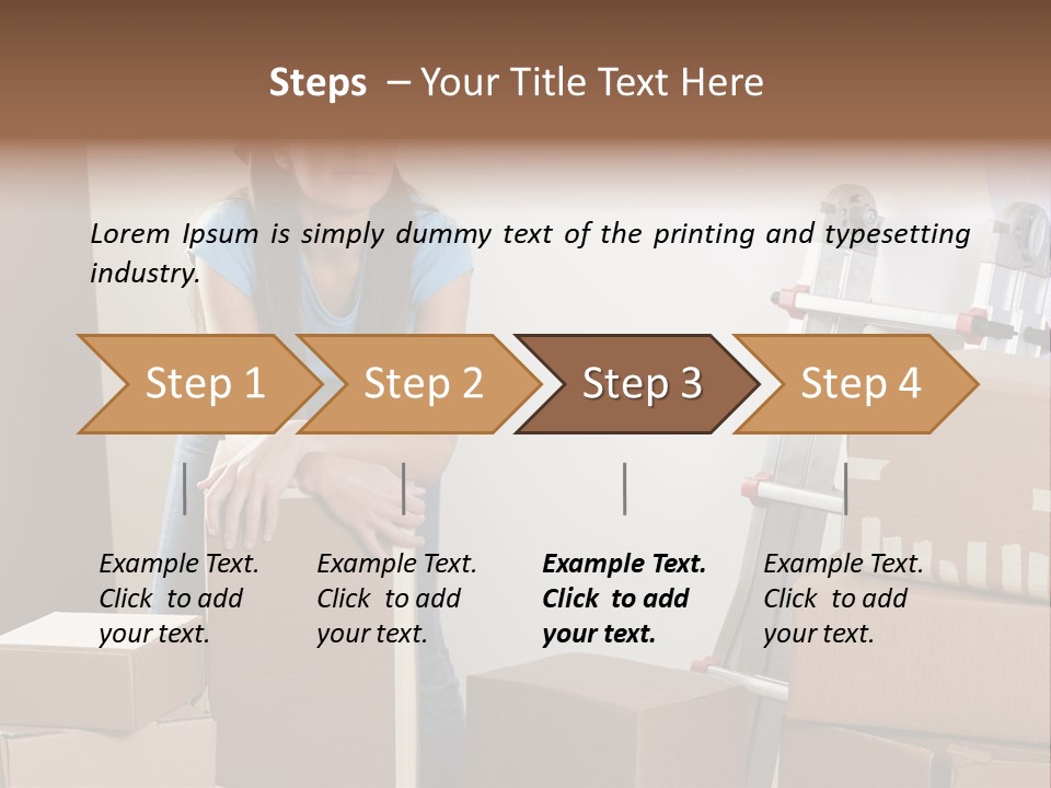 One Color Looking PowerPoint Template