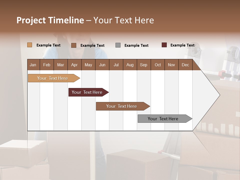 One Color Looking PowerPoint Template