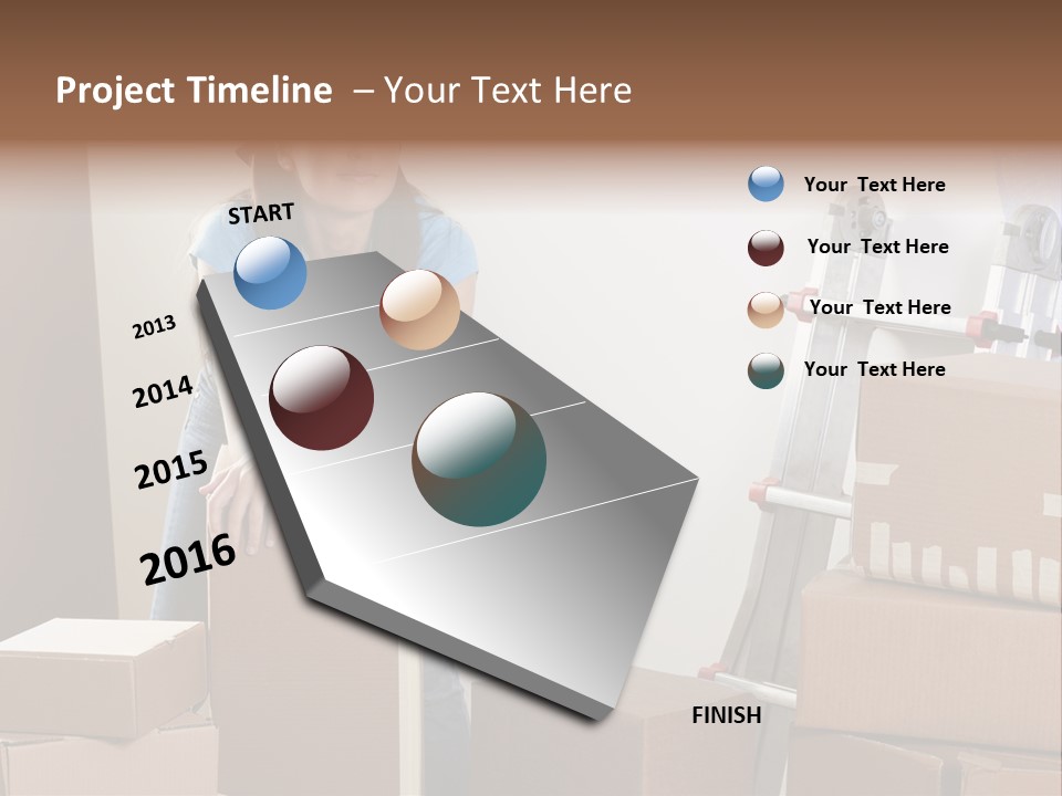 One Color Looking PowerPoint Template