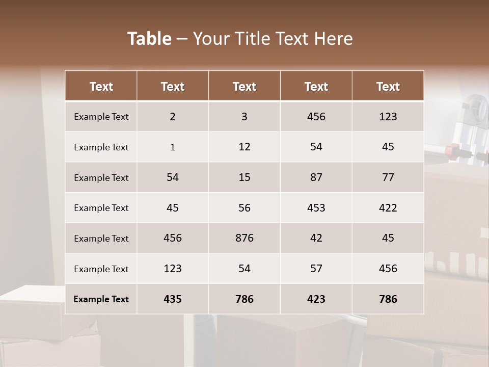 One Color Looking PowerPoint Template