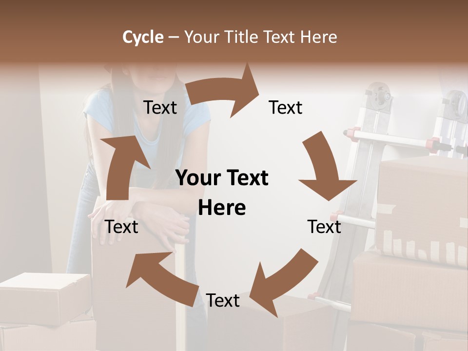 One Color Looking PowerPoint Template