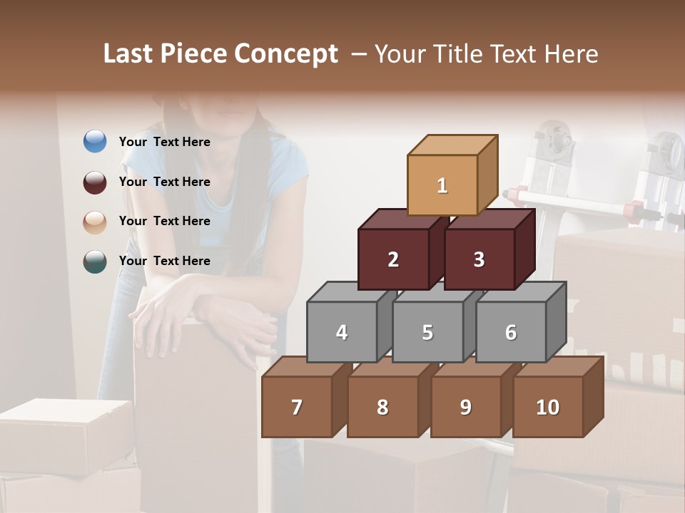 One Color Looking PowerPoint Template