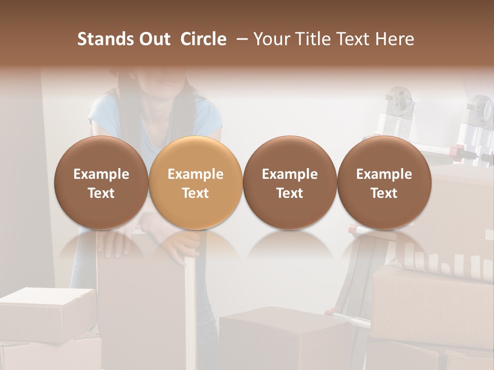 One Color Looking PowerPoint Template
