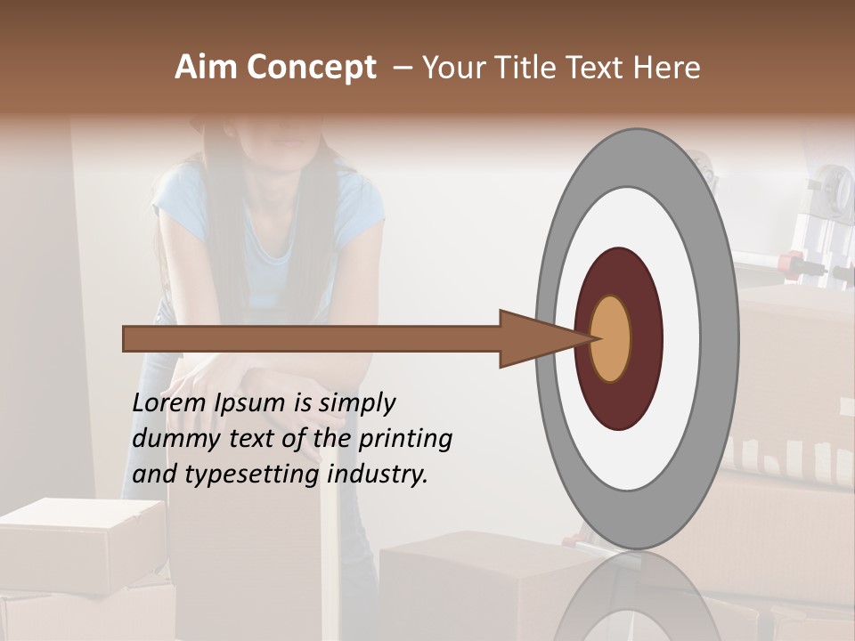 One Color Looking PowerPoint Template