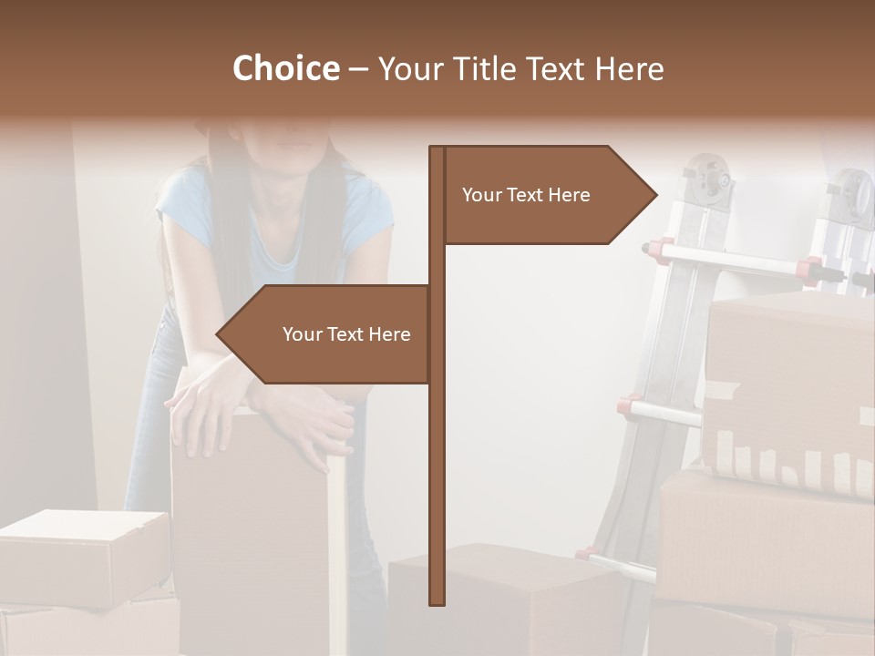 One Color Looking PowerPoint Template