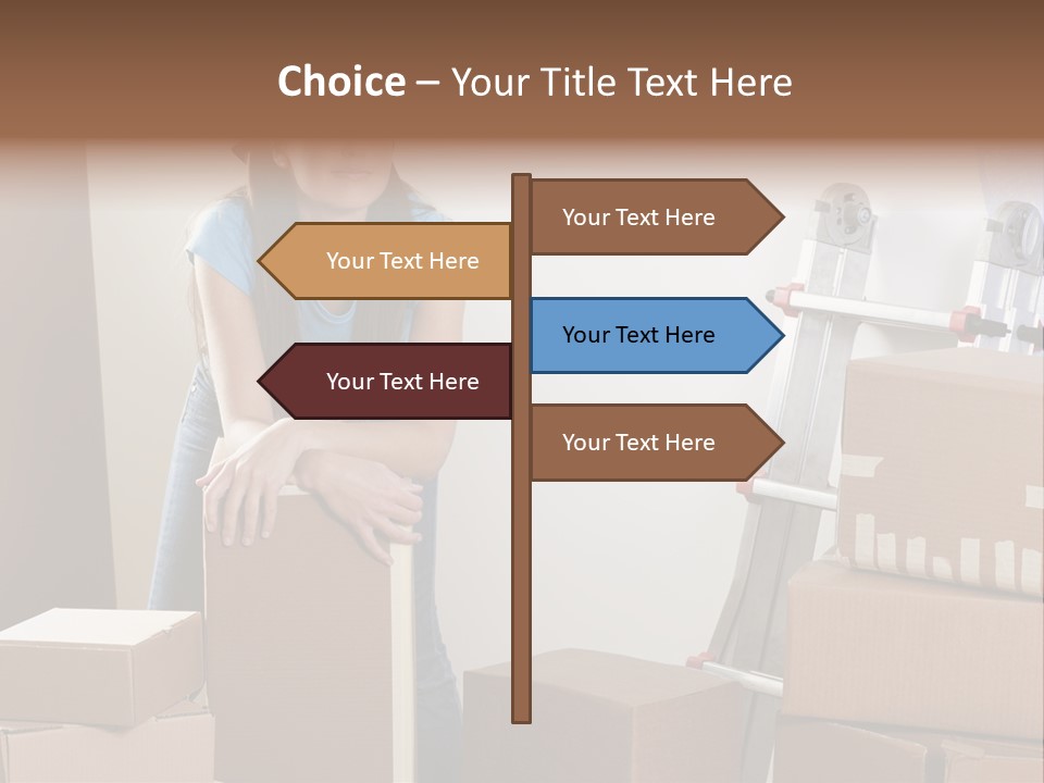 One Color Looking PowerPoint Template