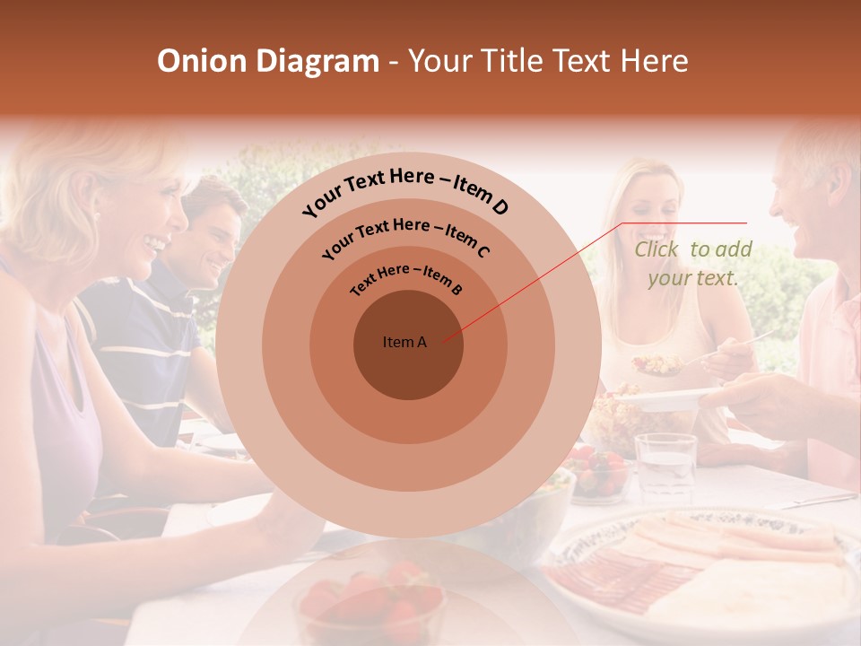 Family Father Caucasian PowerPoint Template