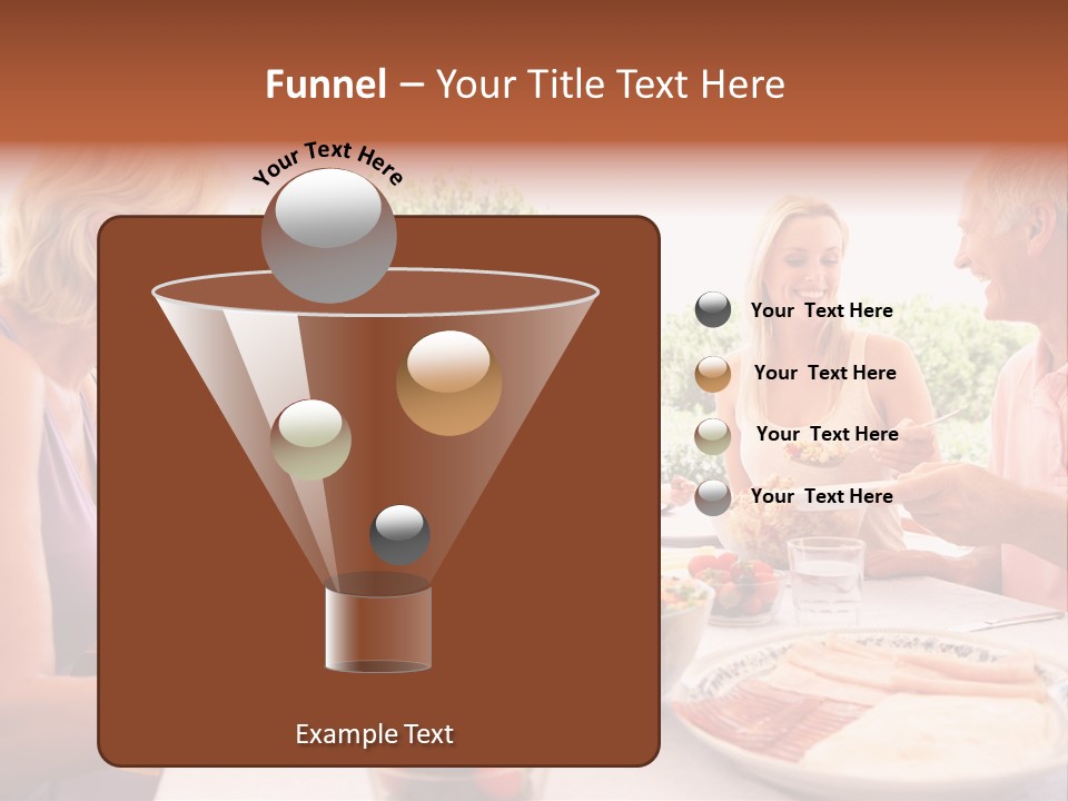 Family Father Caucasian PowerPoint Template