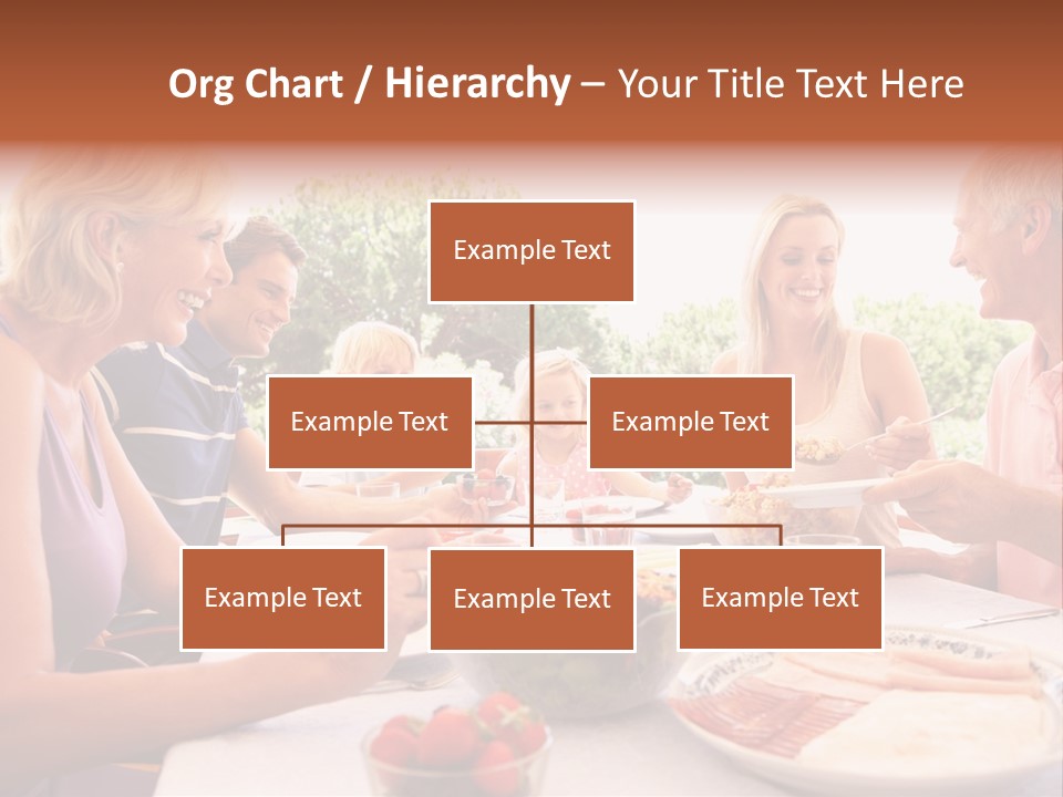 Family Father Caucasian PowerPoint Template