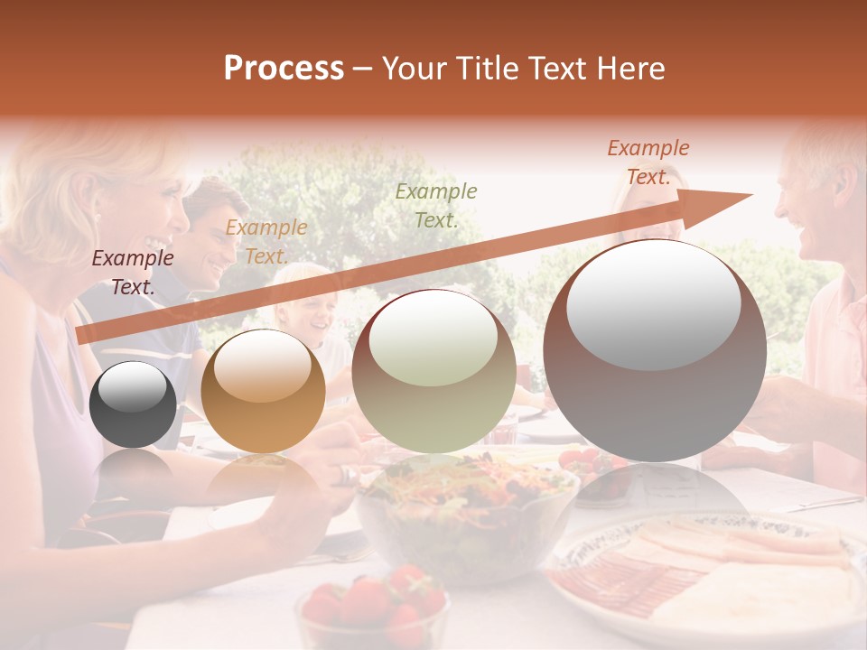 Family Father Caucasian PowerPoint Template