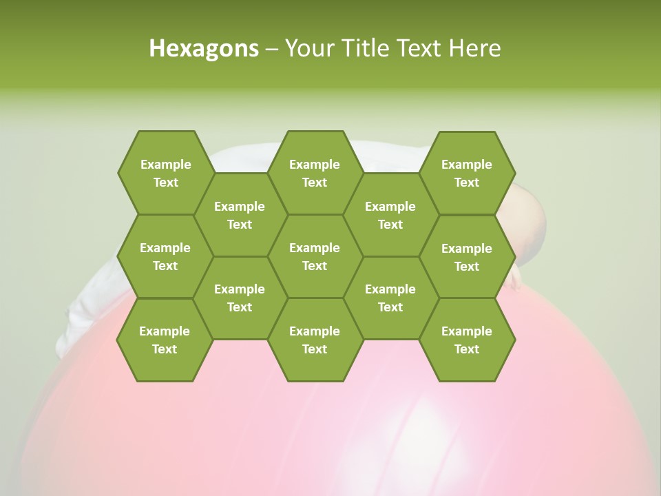 Boy Round Pink PowerPoint Template