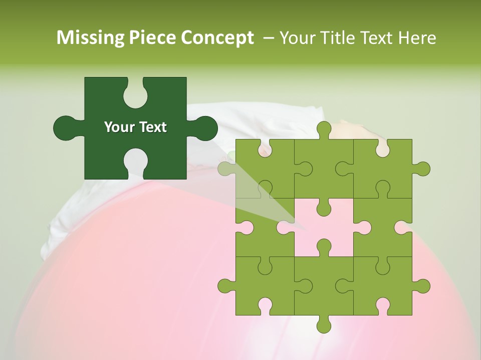 Boy Round Pink PowerPoint Template